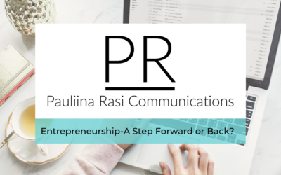 Entrepreneurship – A step forward or back?