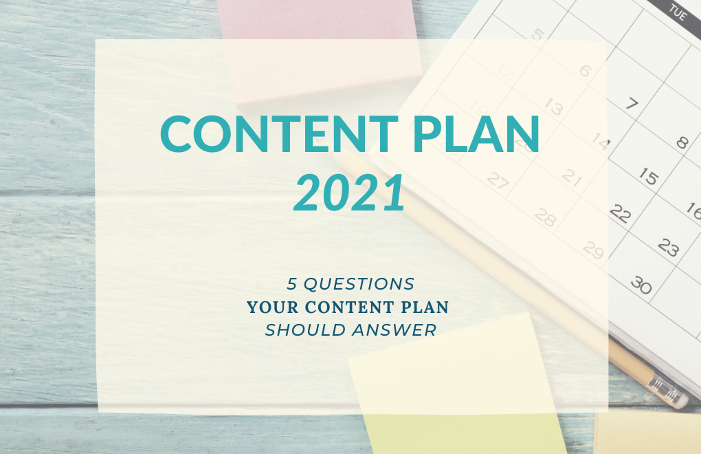 Content Plan 2021