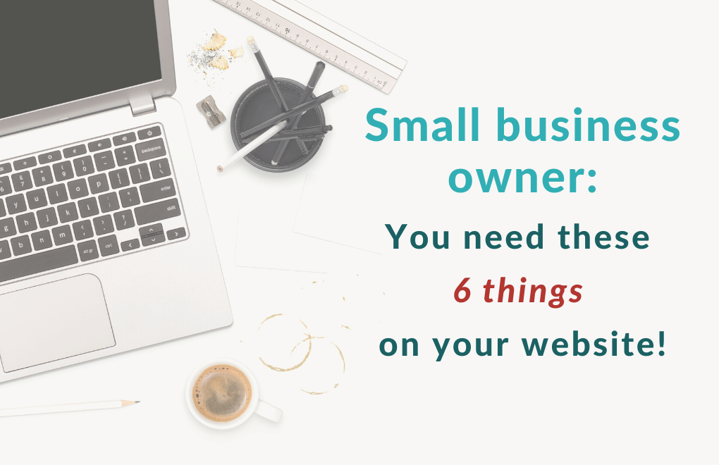 6 things every business website needs