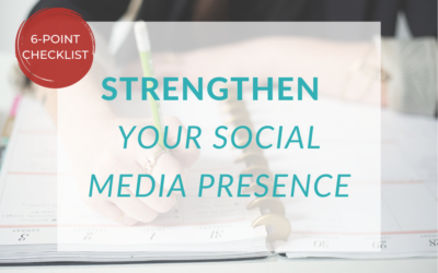 Strengthen Your Social Media Presence with This 6-Point Audit Checklist