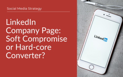 LinkedIn Company Page: A Soft Compromise or Hard-core Converter?